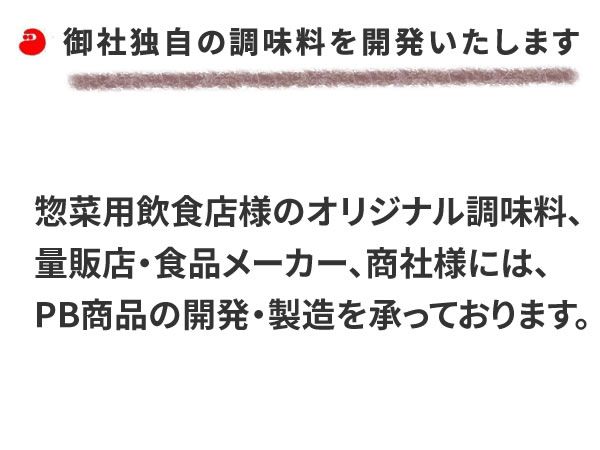 プライベートブランド開発