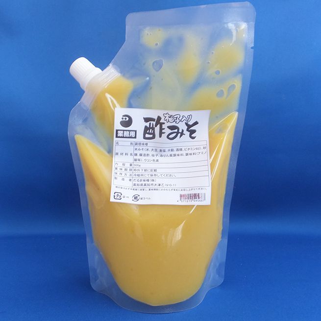 業務用 ゆず入り酢みそ 500g